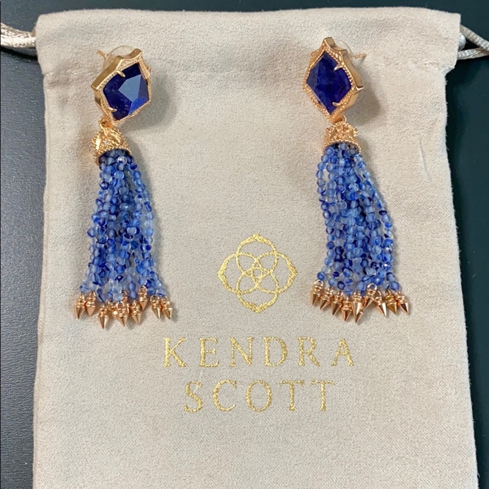 Kendra Scott Navy Earrings